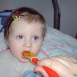 Dnes jsem dostala prvn� p��krm. Moc mi to ale nejelo.
